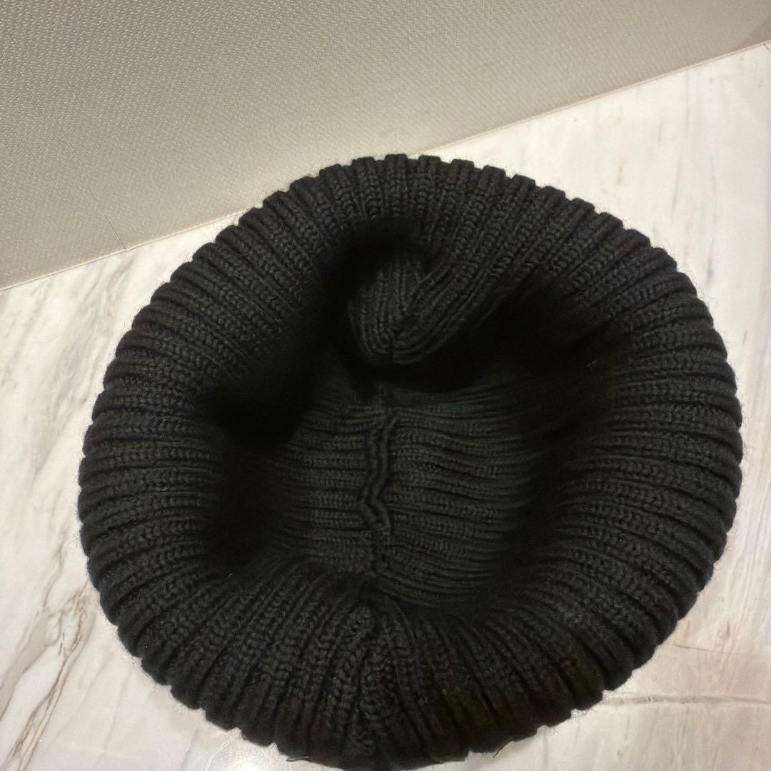 LOEWE ブラック ニット帽