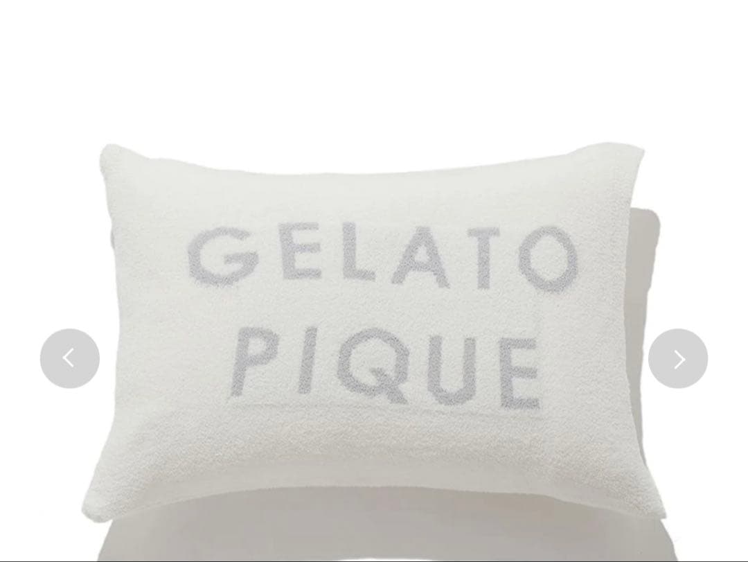 新品タグ付 ジェラートピケ モチーフジャガードマルチカバー&ピローケース