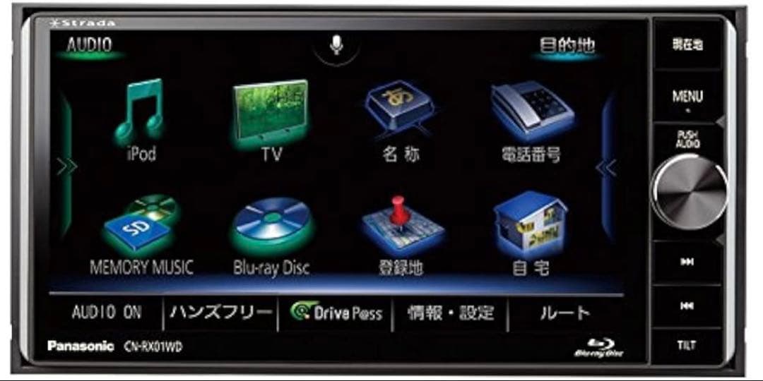 Panasonic CN-RX01WD カーナビゲーション