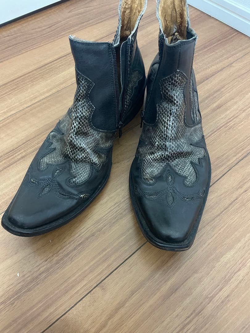 【年末値下中】【激レア】RED COVER 蛇革 ブーツ　サイズ41