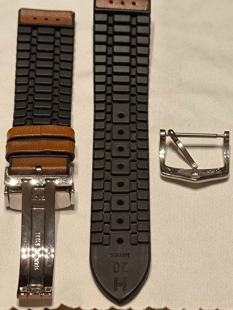 ヒルシュ HIRSCH James ジェームス 時計ベルト Dバックル付き