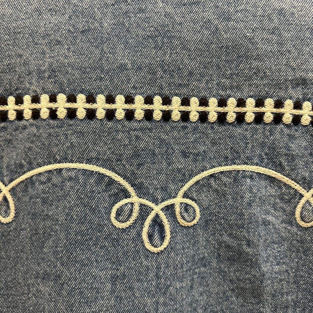 新品 ロックマウント ボレロ ウエスタン デニムジャケット