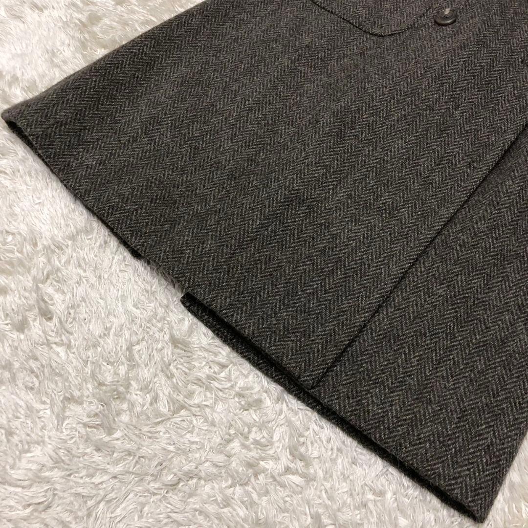 Ralph Lauren アルパカ ツイード ダブルチェスターコート ベルト M