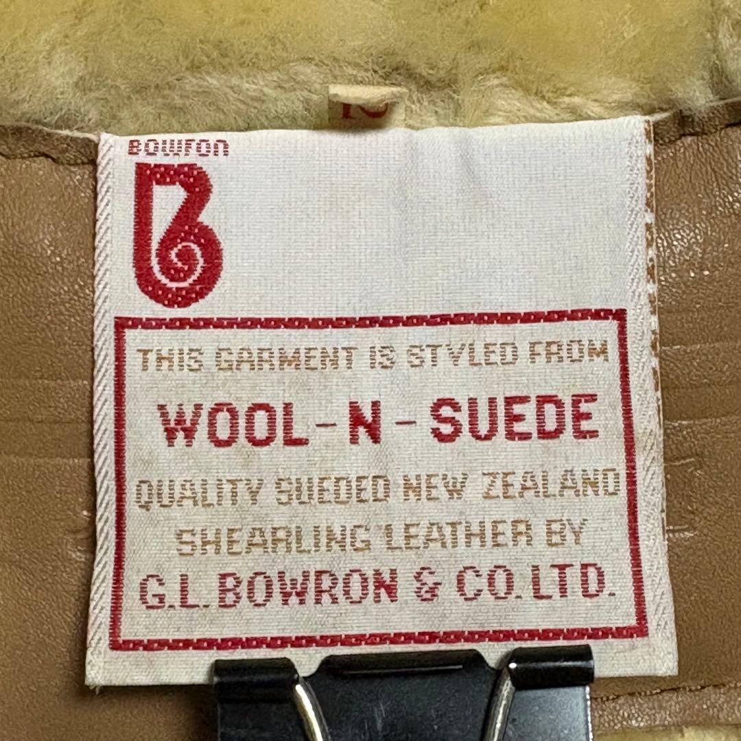 【archive】フライトジャケット　B-6 リアルムートン　USA　 レア　L