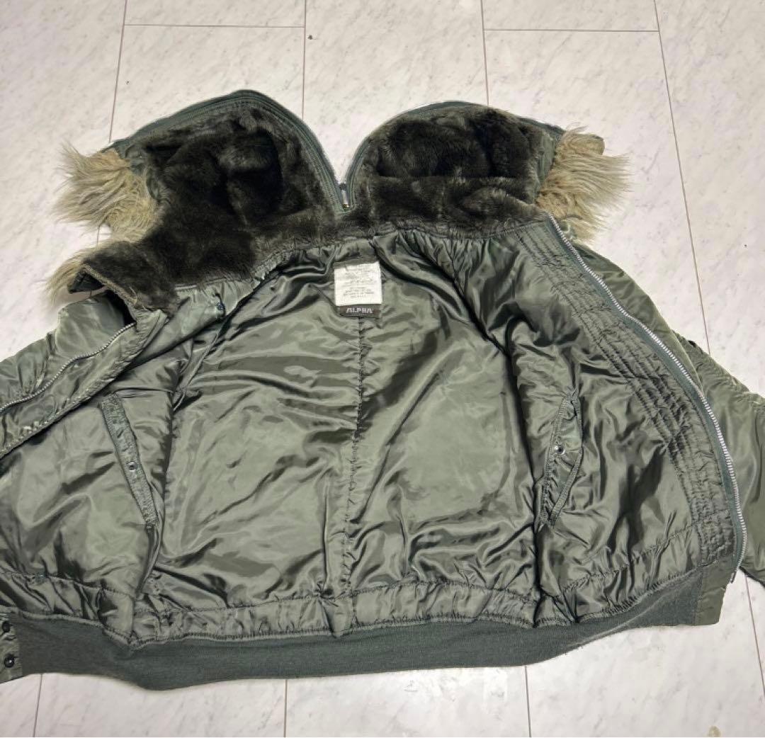 極美品　80年代　アルファ社　N-2B XL