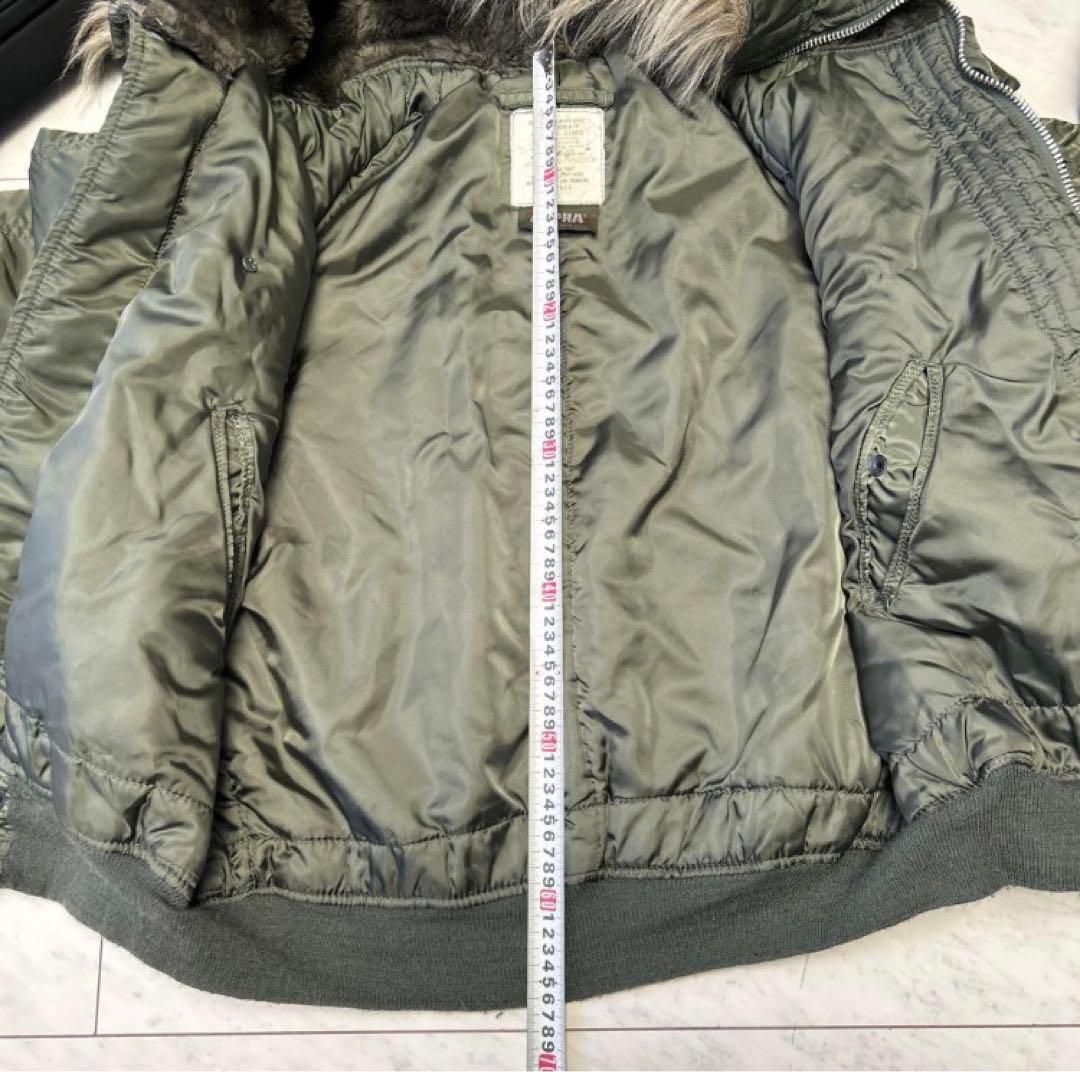 極美品　80年代　アルファ社　N-2B XL