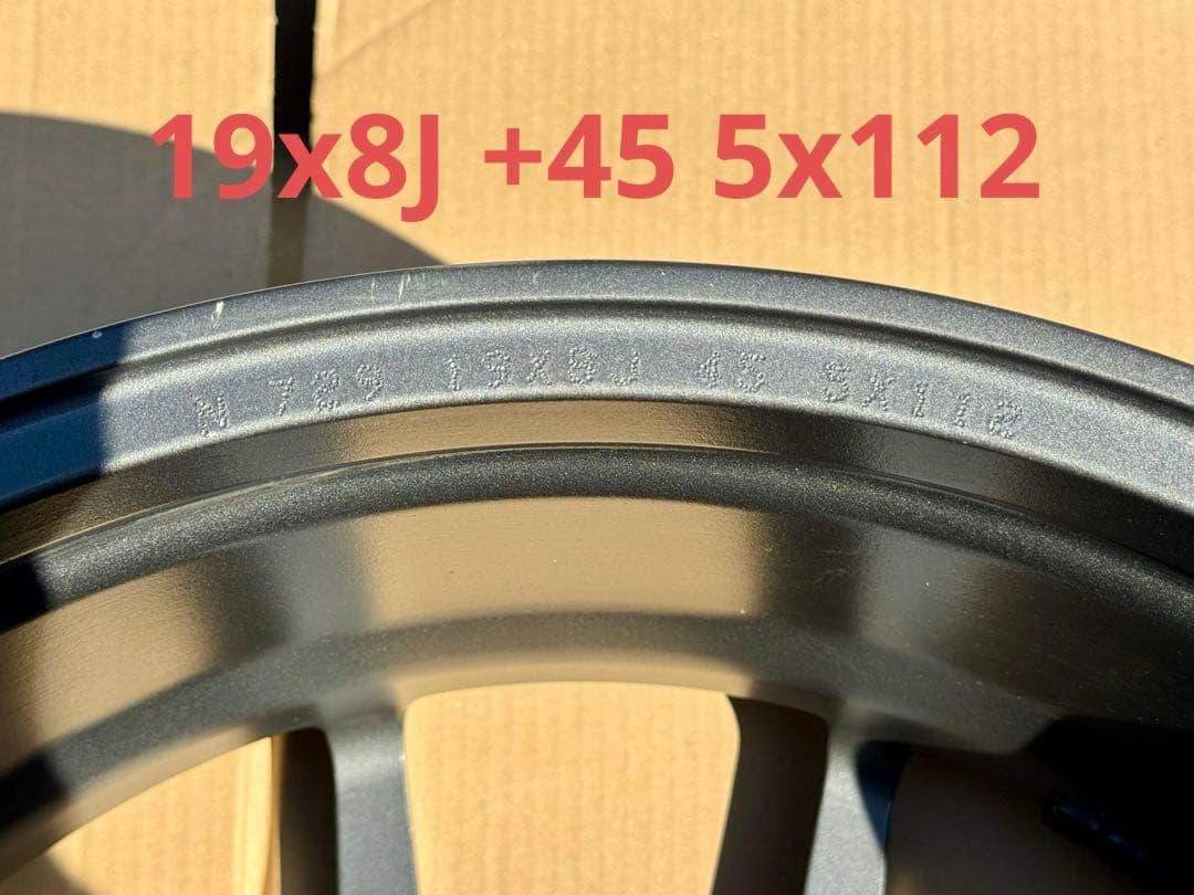 【週末限定値下】NEUSPEED RSe10 PCD112 19x8j +45