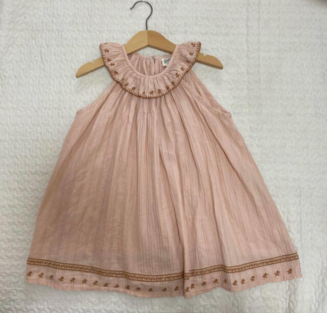 Apolina アポリナキッズ　ワンピース3-5y