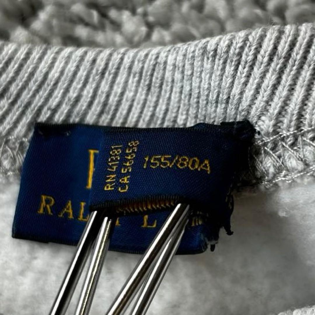 希少美品✨ポロ ラルフローレン　ポロベア スウェット トレーナー　ダメージ加工