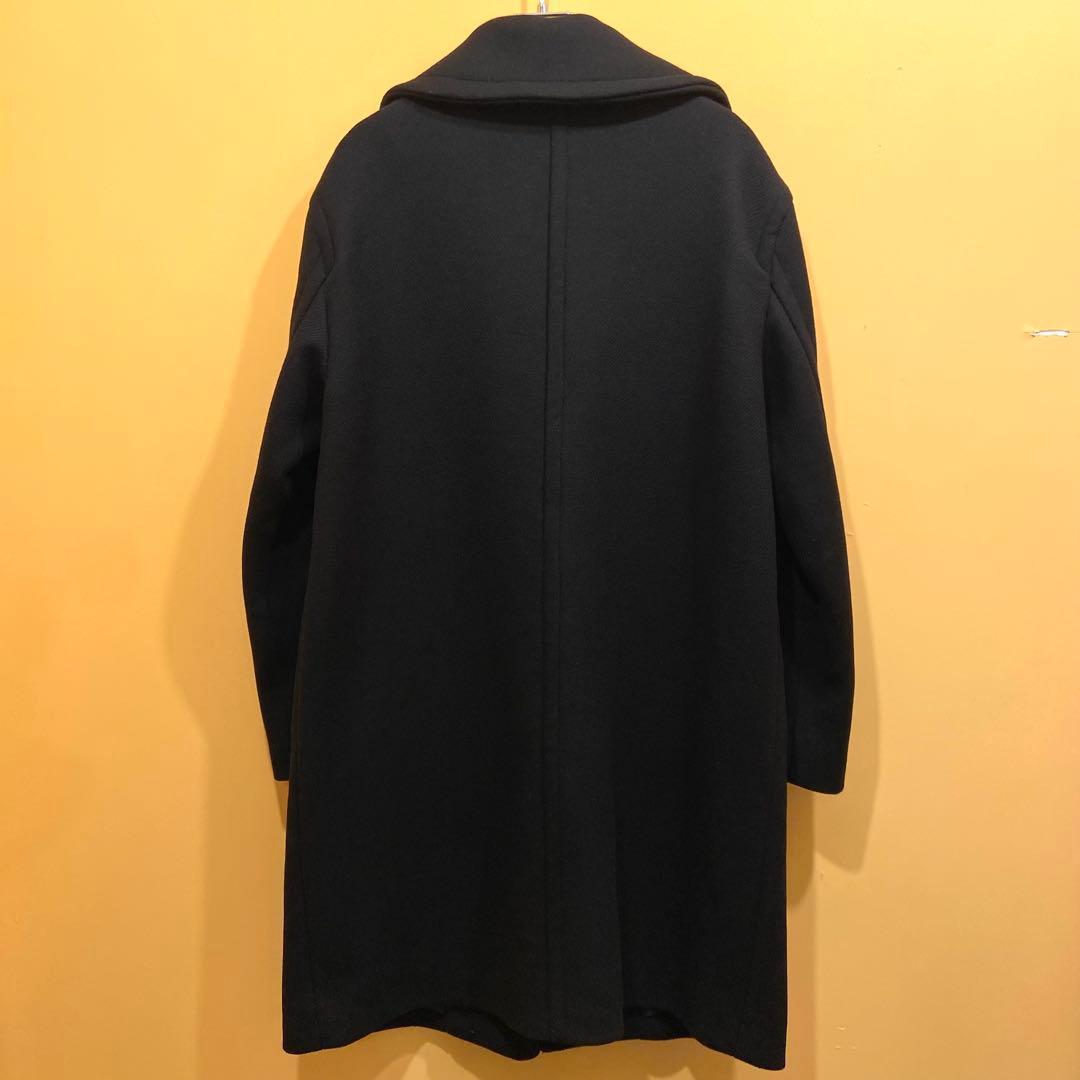 スコットランド製 マッキントッシュ チェスターコート ブラック シングル