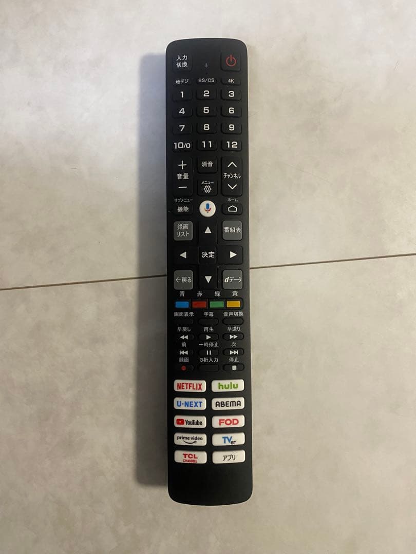 美品　TCL 55V型4K液晶テレビ 55P655 2025年製