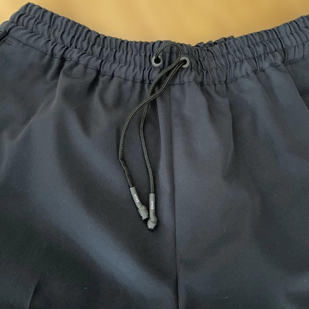 HYKE ネイビー ストレートパンツ サイズ1
