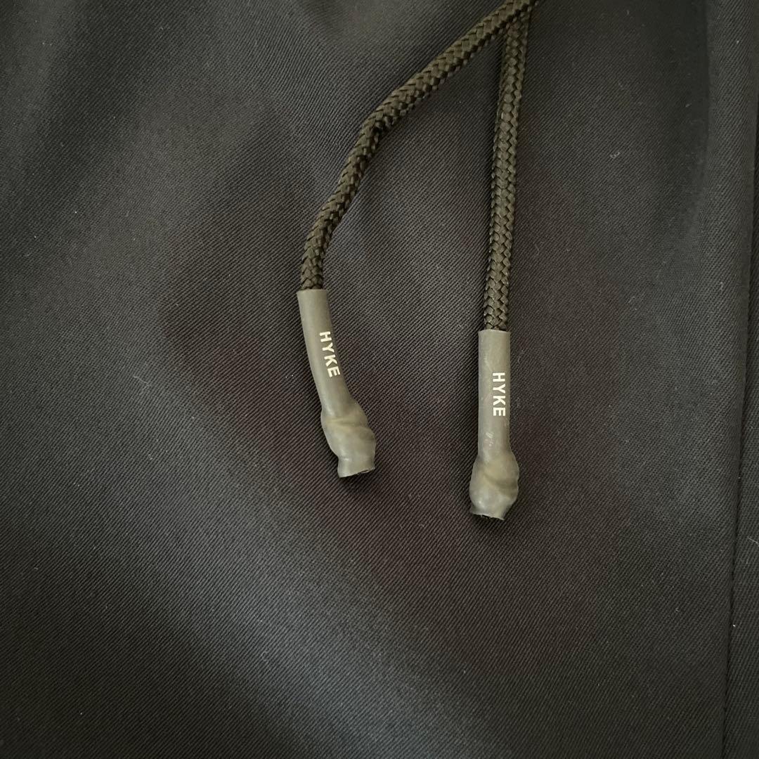 HYKE ネイビー ストレートパンツ サイズ1