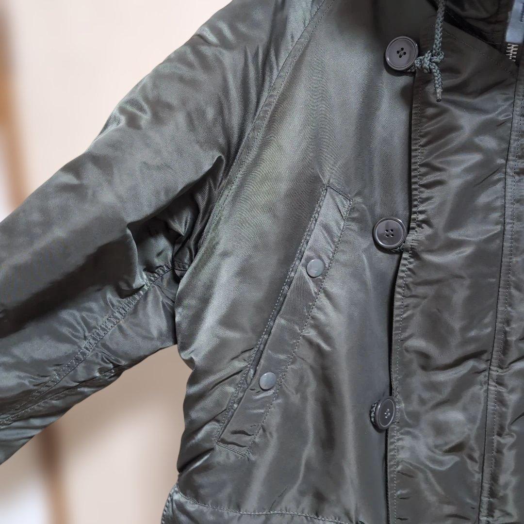 極美品　ALPHA INDUSTRIES N-3B 　Мサイズ　カーキ