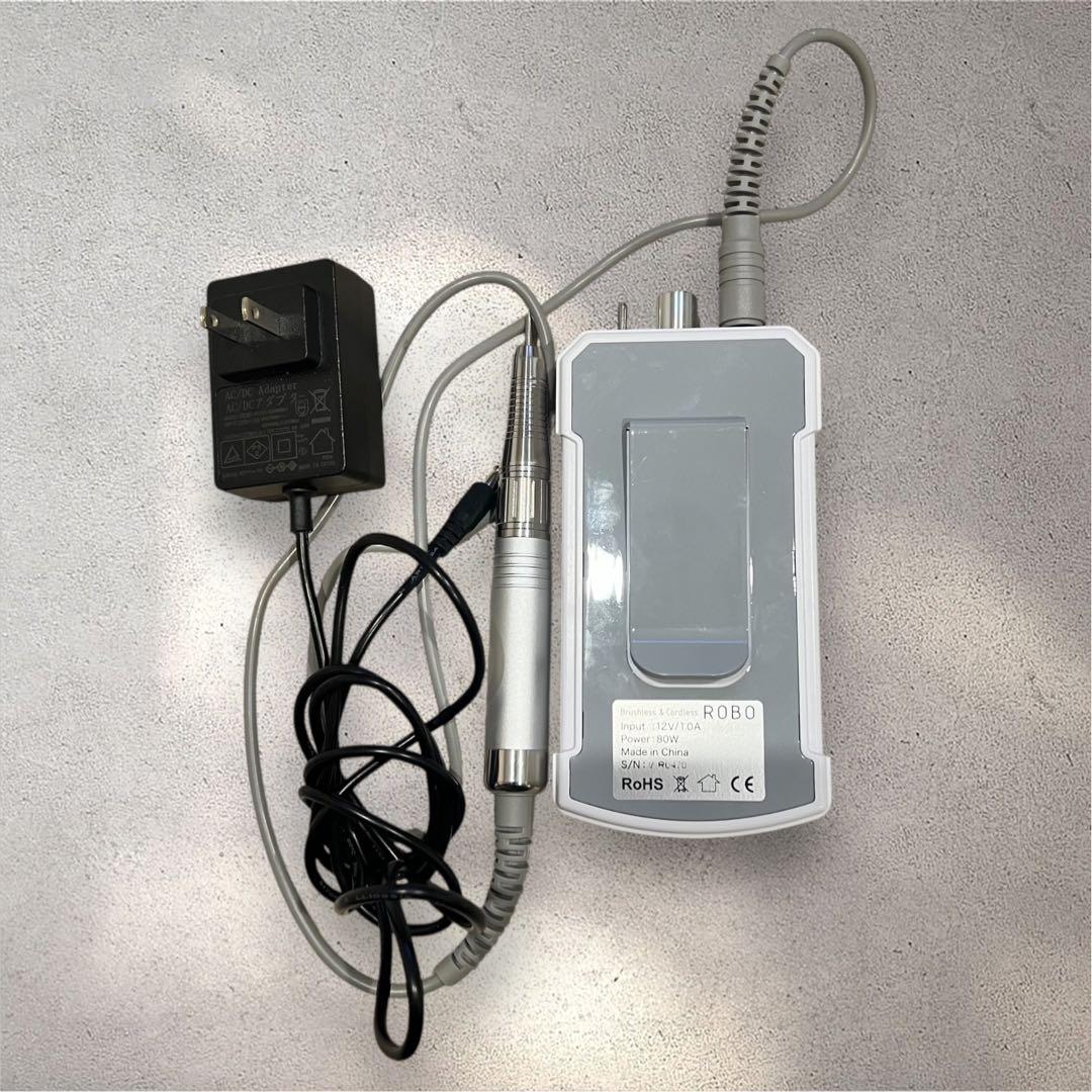 ネイルマシーン ROBO　ロボ　充電式　ブラシレス　液晶表示