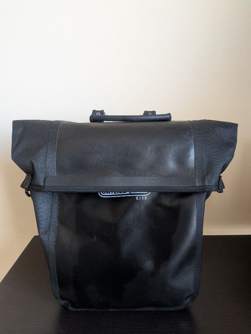 ORTLIEB CITY ブラックバッグ 中型