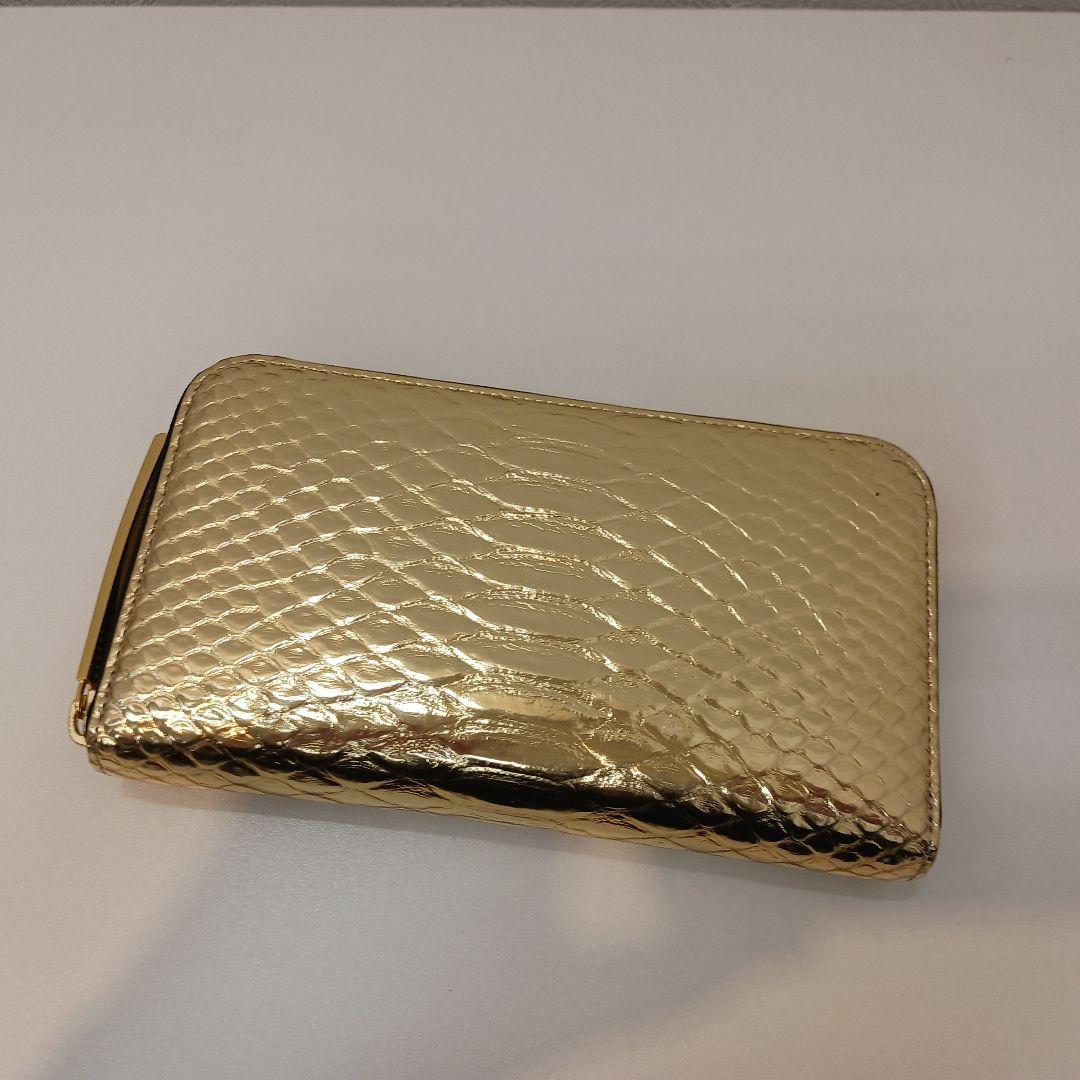 【池田工芸】オールゴールドパイソン ミリオンウォレット 100万円専用長財布