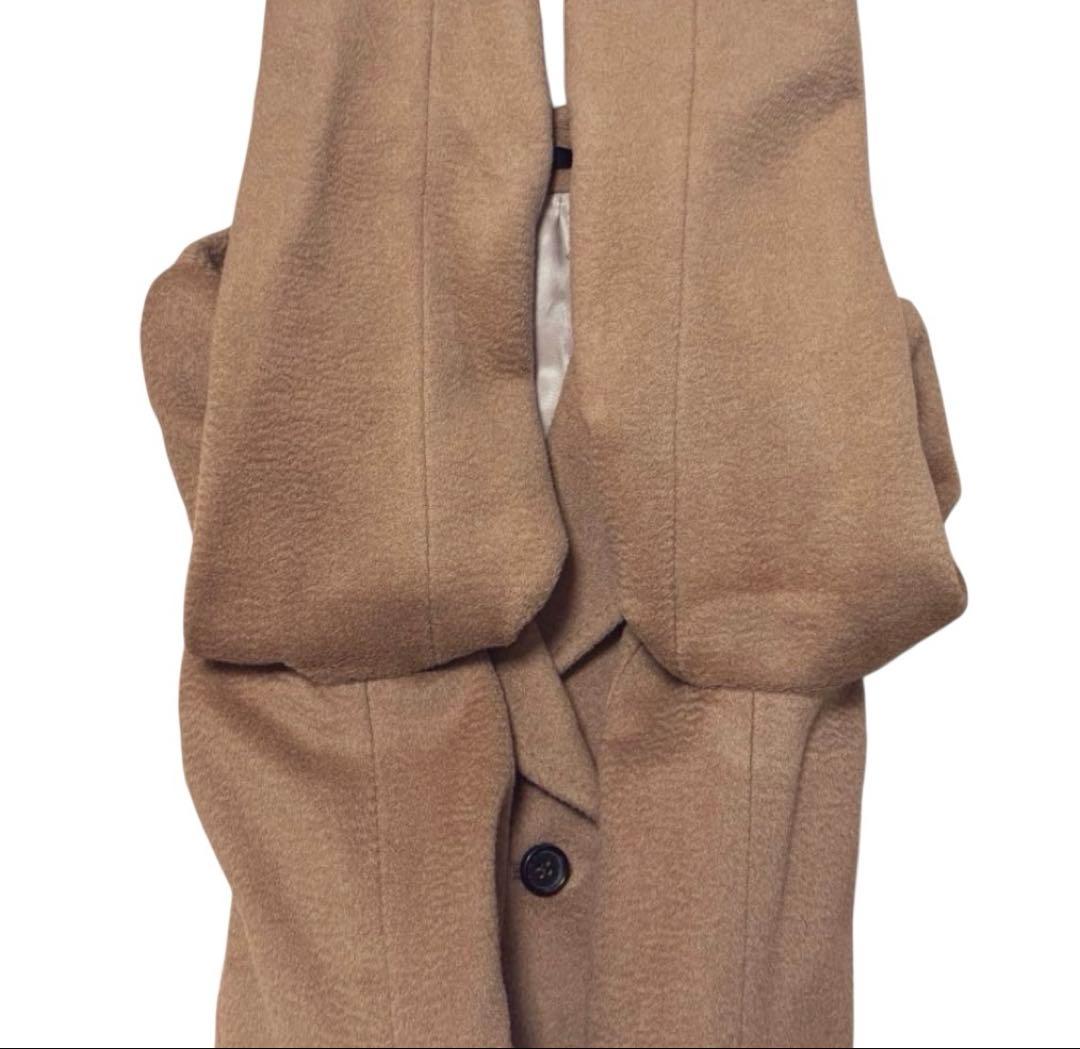 DAKS イタリア製生地　ラクダ毛100% キャメルヘアー　ジャケットコート