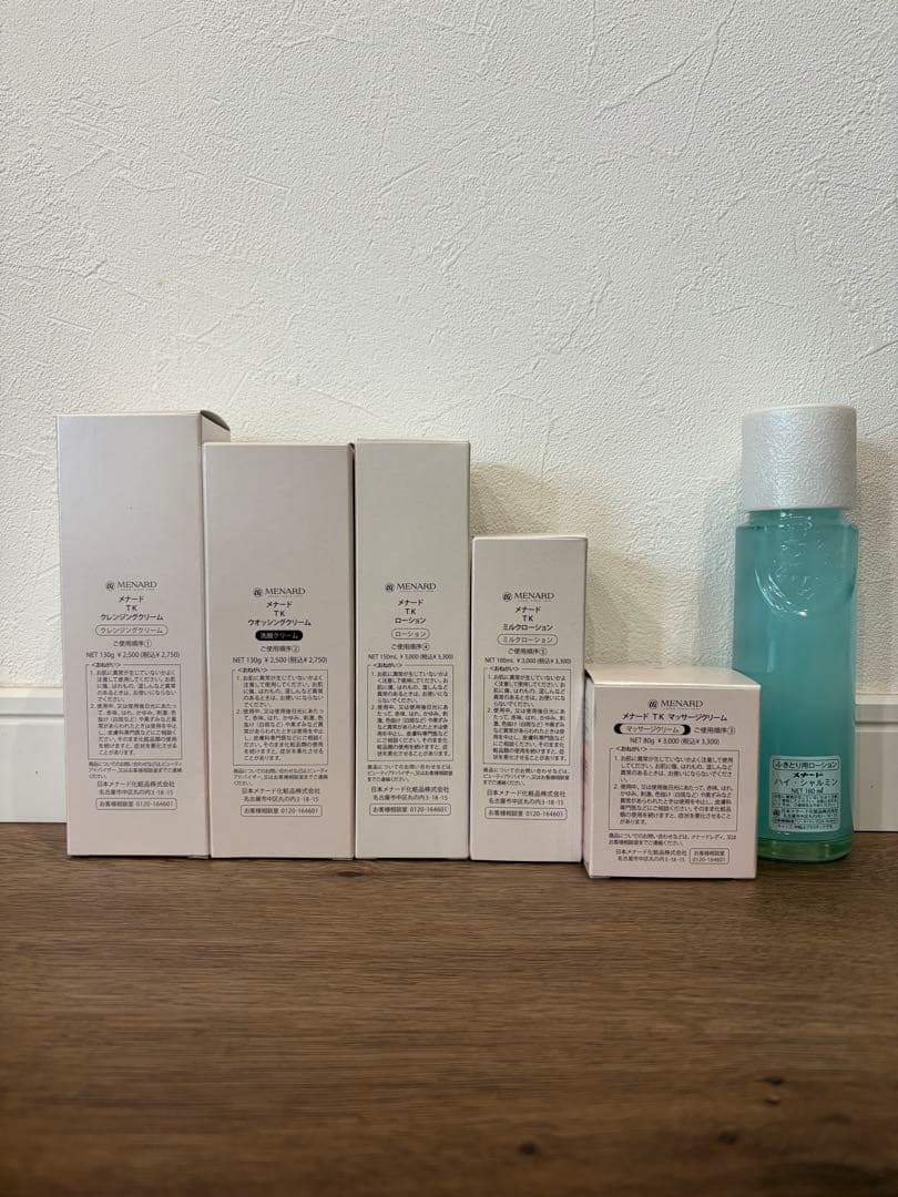 せーさん、 MENARD TKシリーズ　ふきとり用ローションセット