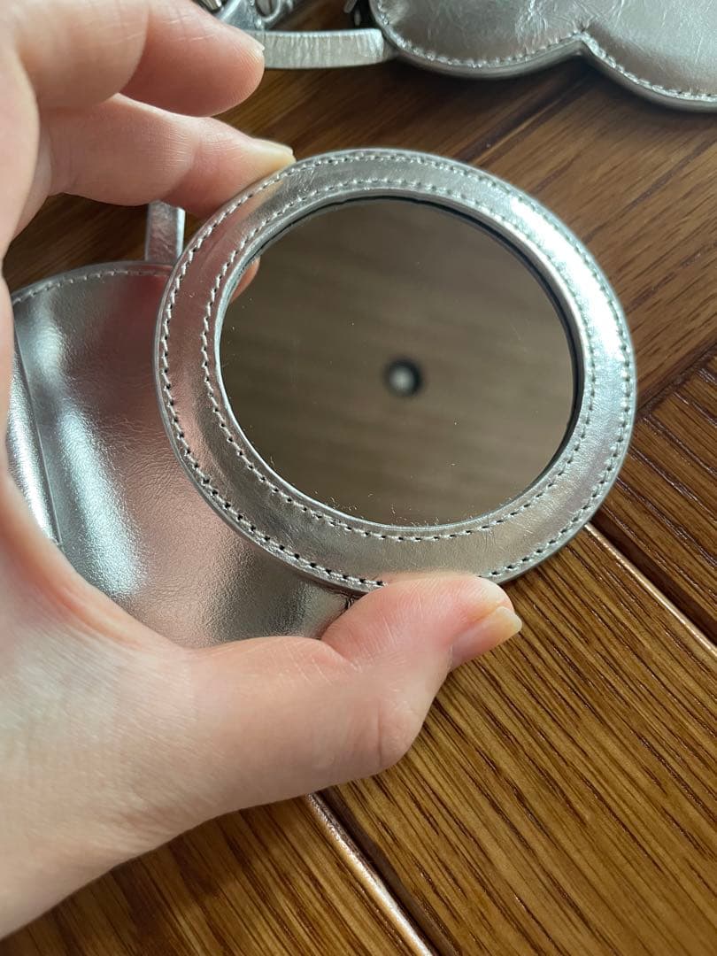 JIL SANDER シルバー マルチポーチ　ストラップ　チャーム