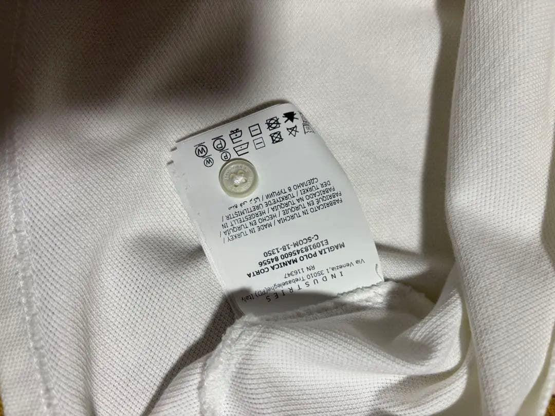 (超美品)MONCLER ホワイト ポロシャツ