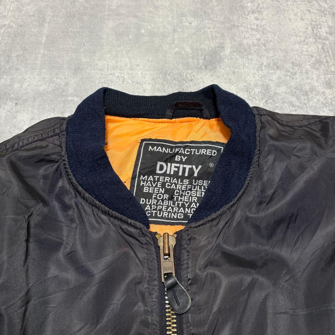 90s DIFITY MA–1 フライト　ジャケット