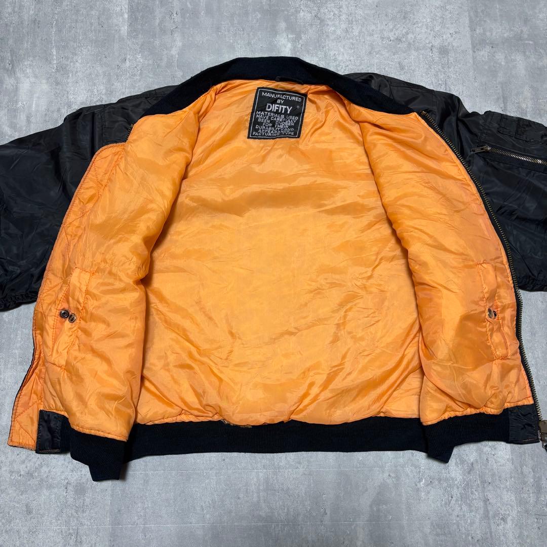 90s DIFITY MA–1 フライト　ジャケット