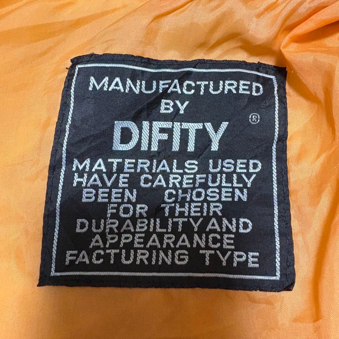 90s DIFITY MA–1 フライト　ジャケット