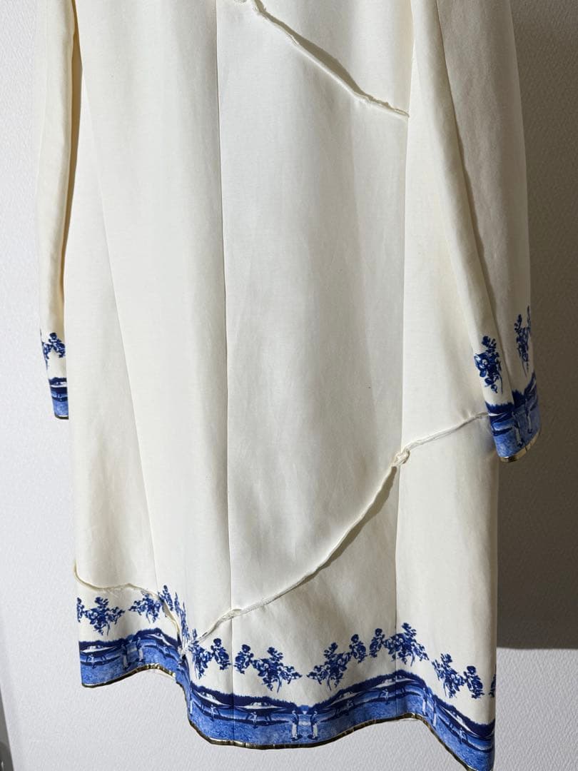 アンダーカバー デザインウールロングコート