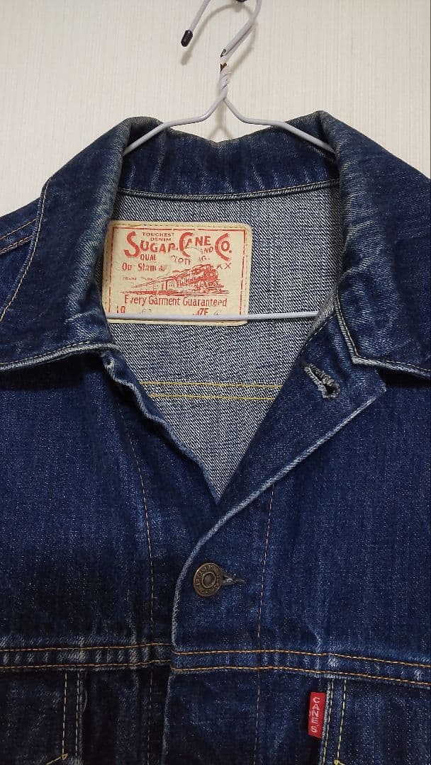 SUGAR CANE 1962 3rdタイプデニムGジャン XL SIZE42