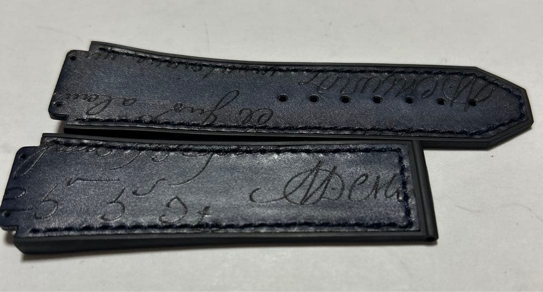 ウブロ　ベルルッティ　クラッシックフュージョン　ベルト　時計　レザー　ラバー