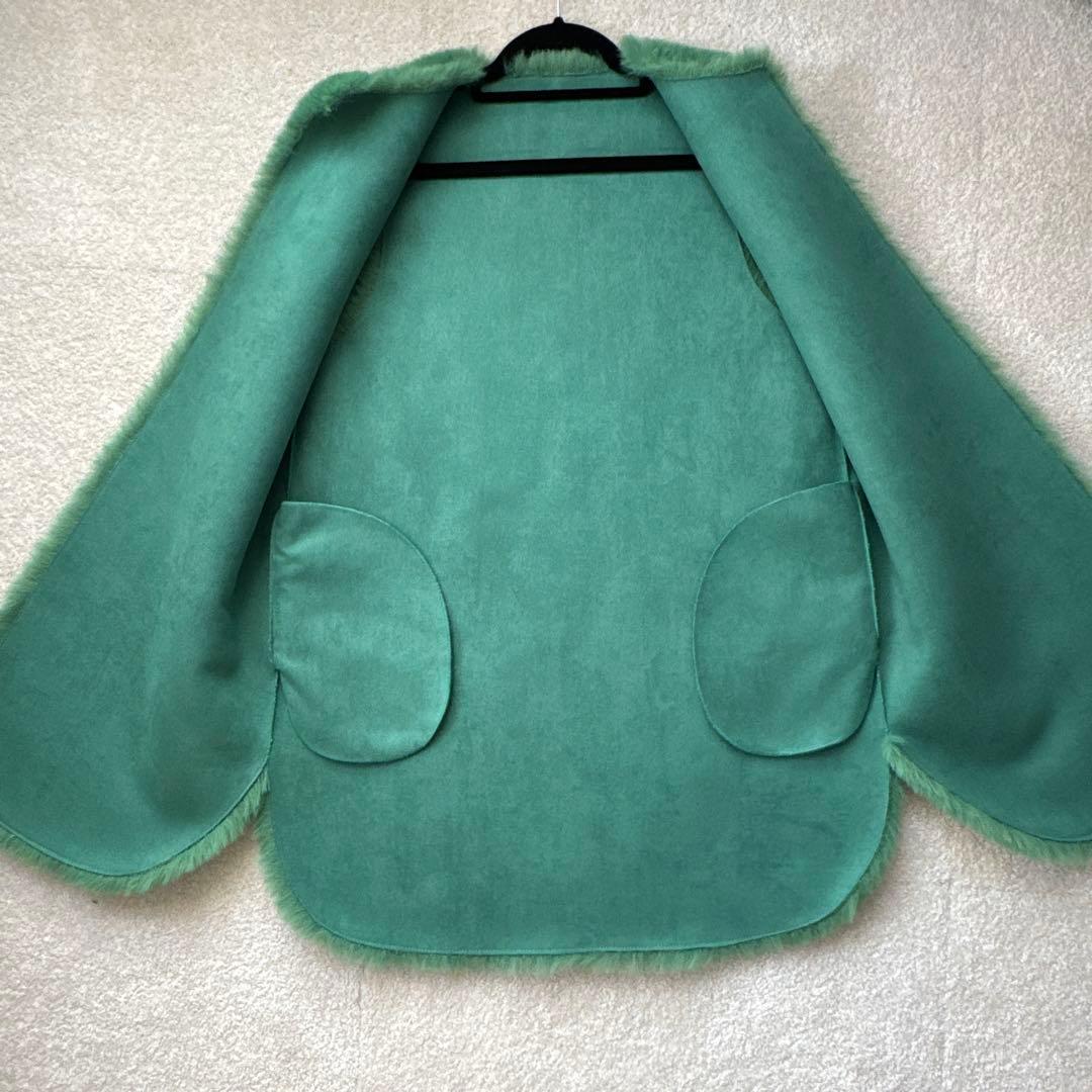 【新品・未使用】　マリードール　ファーベスト　ファーコート