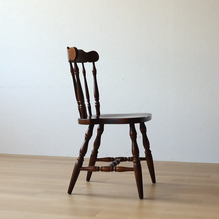アンティーク キツツキ 飛騨産業 ウィンザーチェア ブナ材 古家具 無垢材