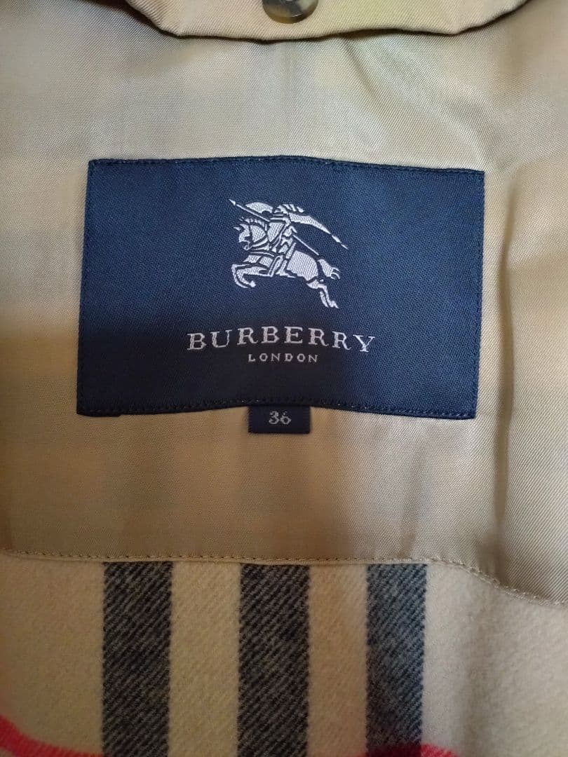 BURBERRY　トレンチコート　三陽商会