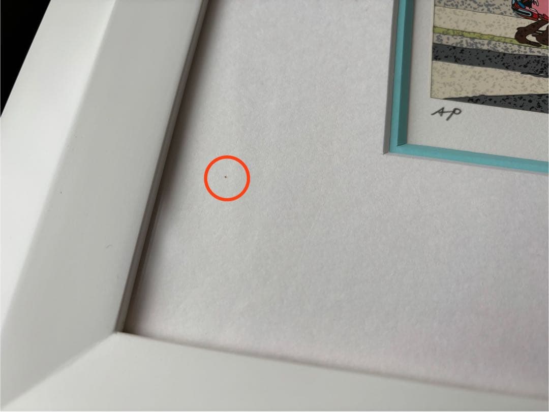 鈴木英人　シルクスクリーン　南カリフォルニアの休日　サイン入り