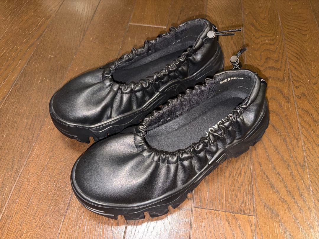 ROMBAUT ボッカチオ II オーラフューチャースニーカー 38 ブラック