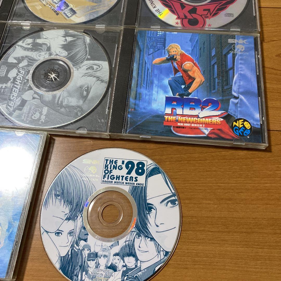 SNK ネオジオCDソフト 11枚 まとめ売り 中古品