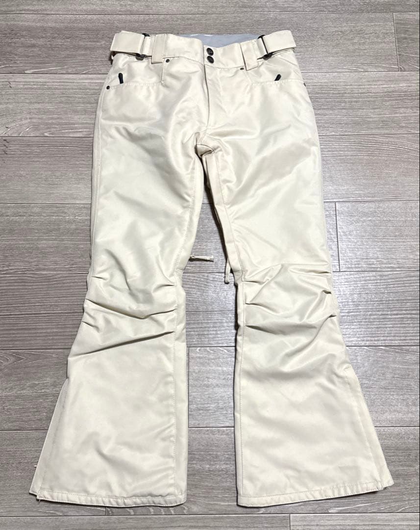 美品 ROXY ロキシー スノーボード スキー ウェアセット ネイビー ホワイト