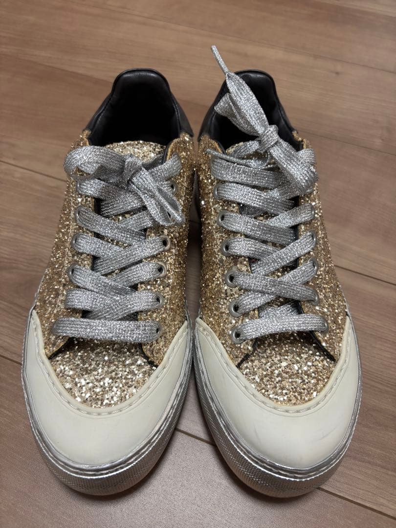 【状態良】N°21★ヌメロヴェントゥーノ　ラメスニーカー