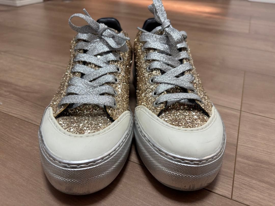 【状態良】N°21★ヌメロヴェントゥーノ　ラメスニーカー