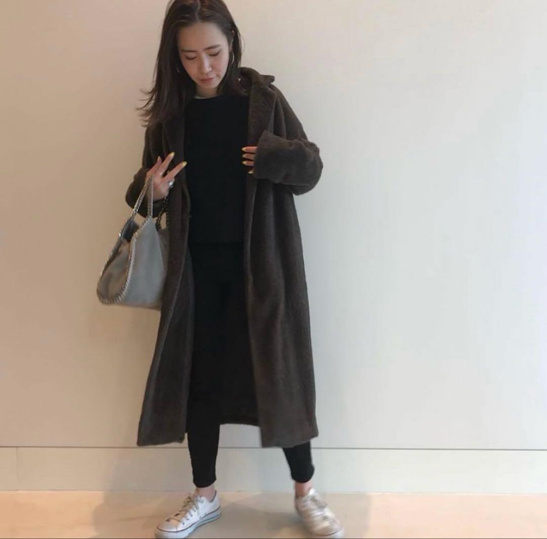 MUSE Deuxieme Class 定価6.9万 フェイクファーコート