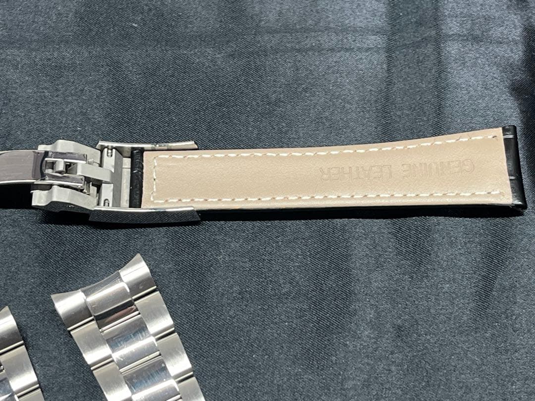 ROLEX GMTマスターⅡ用 78200タイプ社外交換品ブレス&レザーベルト