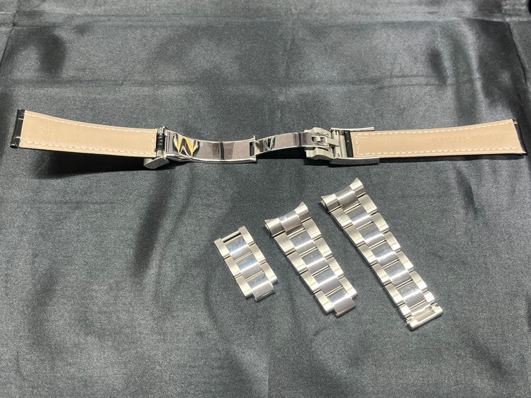 ROLEX GMTマスターⅡ用 78200タイプ社外交換品ブレス&レザーベルト