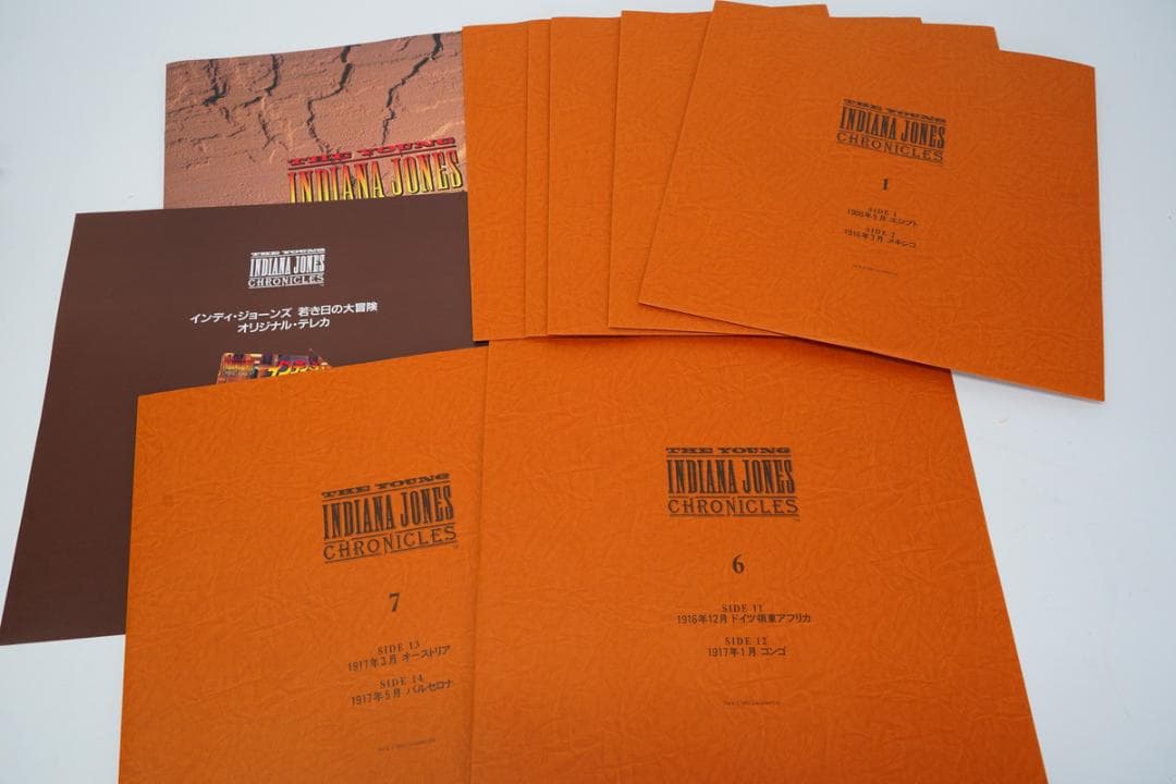 9.463-290 ▲ インディ・ジョーンズ 若き日の大冒険 LD BOX
