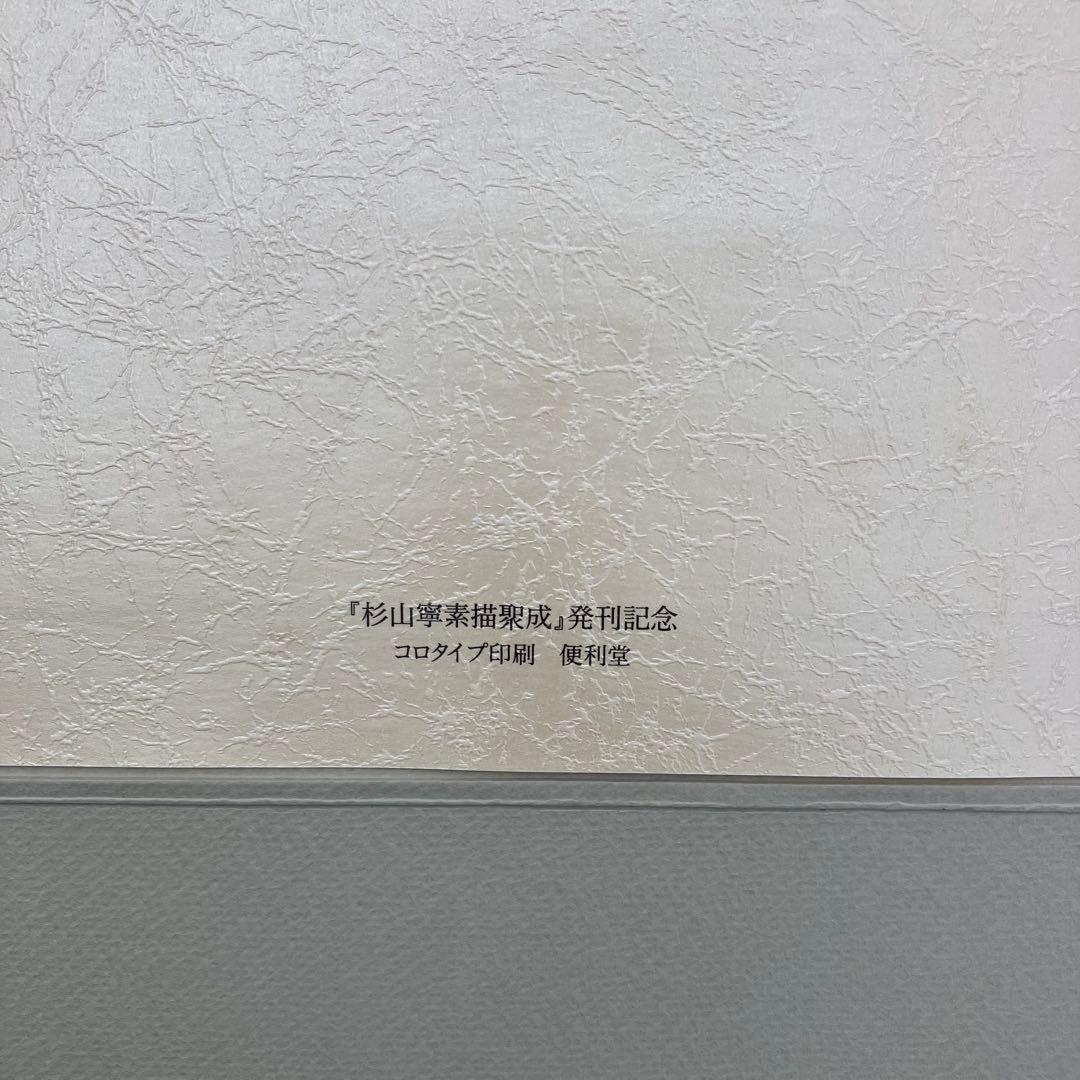 杉山寧素描聚成 全一巻二分冊 特典？付 1992年 小学館