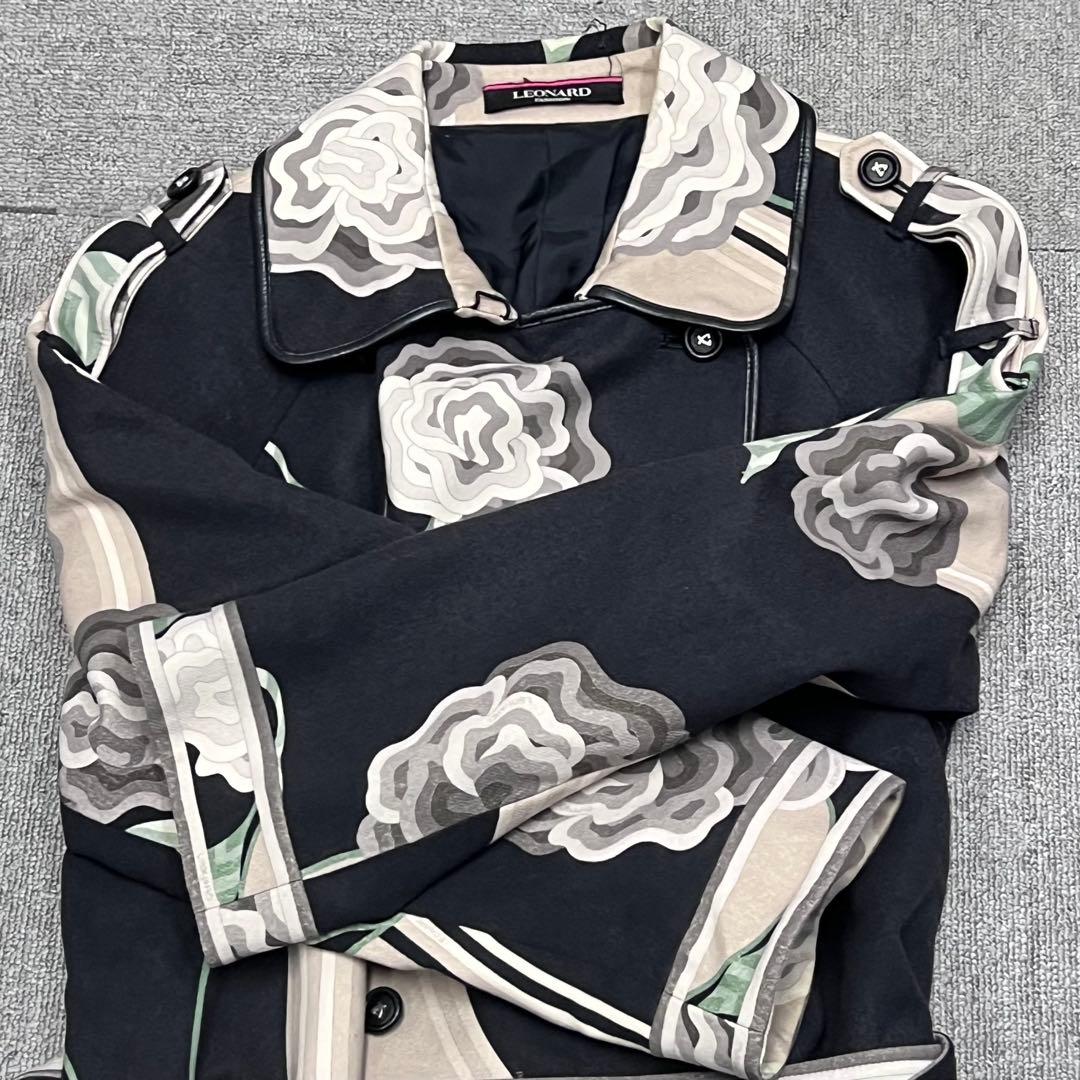 LEONARD FASHION レオナール ファッション トレンチコート