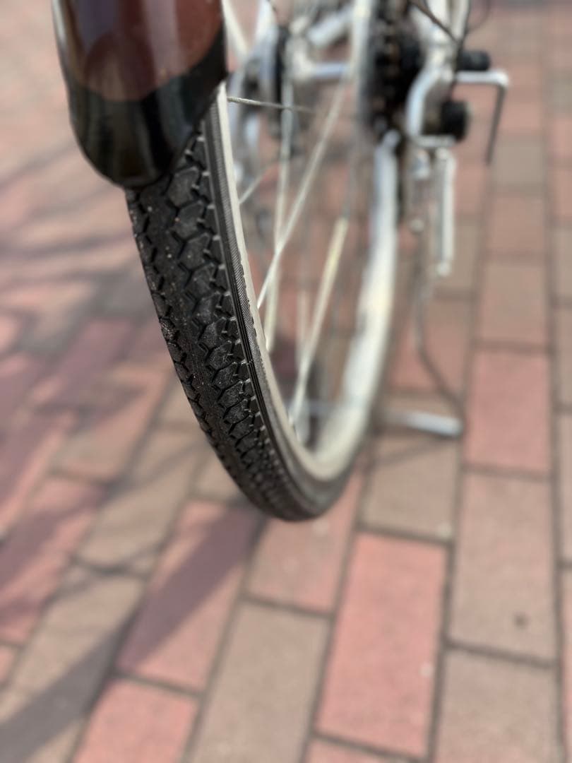 前籠/後子供載せ仕様・ママ(パパ)チャリ(27㌅)配達でもお引き取りでも可能です