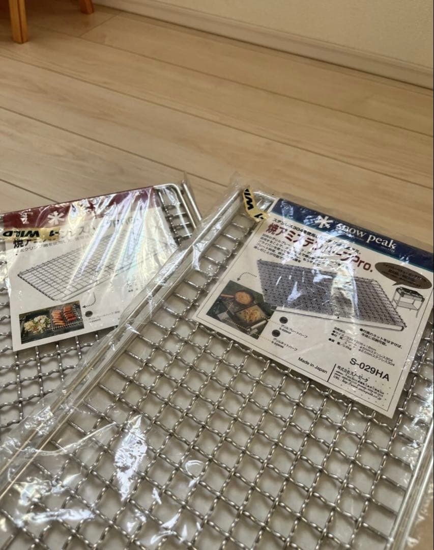 peak グリルプレート＆網セット