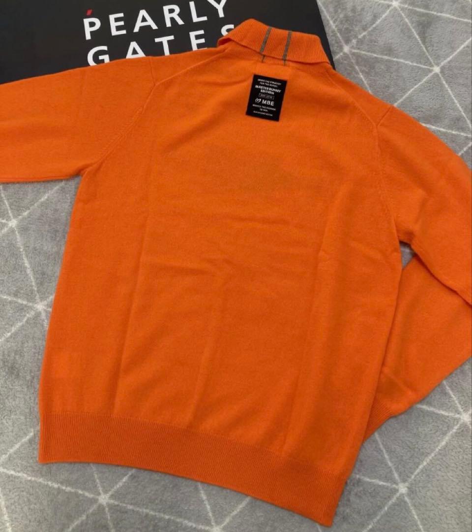 新品 パーリーゲイツ マスターバニー カシミヤ100％ ニット (7)サイズ3L