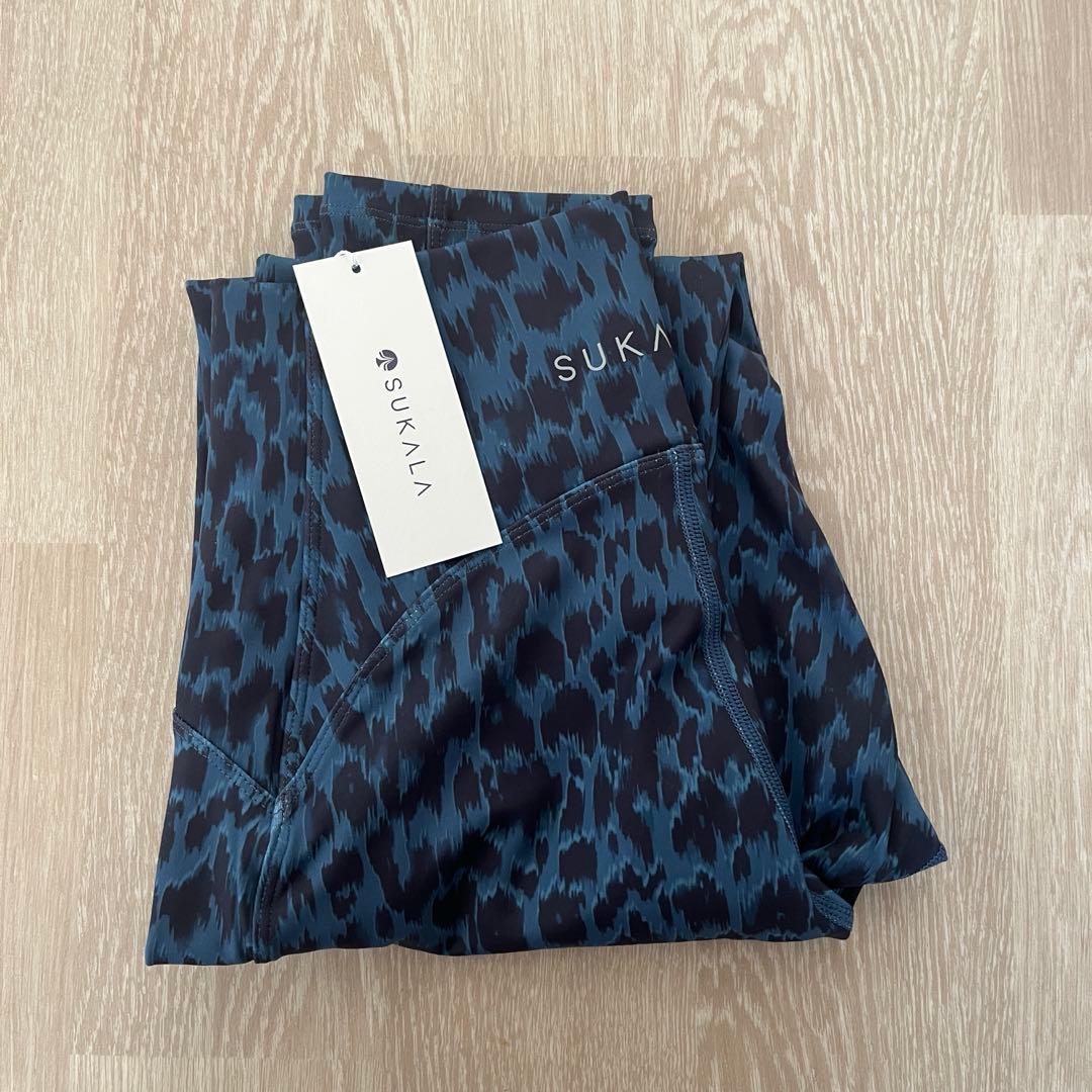 【SUKALA】レオパードプリントレギンス Mサイズ